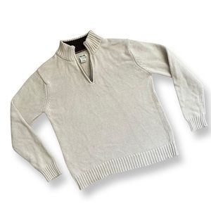 Cherokee Off-White Pull Over Size:L